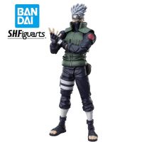 Shfiguarts เดิม Bandai Hatake Kakashi 16ซม. ตุ๊กตาขยับแขนขาได้นารูโตะเครื่องประดับอนิเมะสะสมของเล่นตุ๊กตาโมเดลสำหรับเป็นของขวัญ