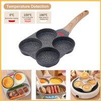 3-4hole Omelet Pan Frying Pot Thickened Nonstick Egg Pancake Steak Pan Kitchen Tools for Gas Stove and Induction Cook Accessorie