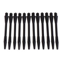 12Pcs plastic Screw Shafts pole Short Darts Stems rod 5cm L69F