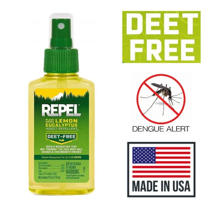 Repel Lemon Eucalyptus Insect Repellant Spray 118ml Lazada PH