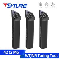 TYTURE WTJNR ที่วางเครื่องมือกลึงภายนอก WTJNR2020K16 WTJNR 1616H16 10PCS WTJNL Lathe Bar CNC Cutting Tool