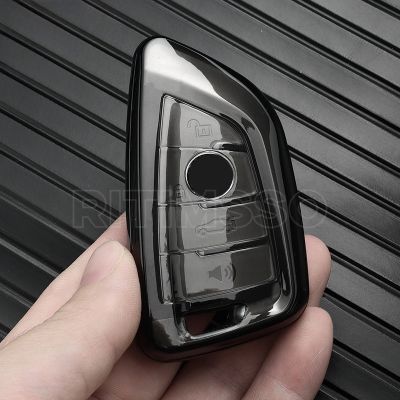 huawe Transparent Tpu Car Key Case Cover for Bmw F20 G20 G30 X1 X3 X4 X5 G05 X6 X7 G11 F15 F16 G01 G02 F48 Accessories Holder Shell