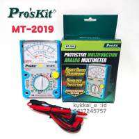 มัลติมิตอรวัดไฟแบบเข็ม Pros Kit MT-2019 [NEW 2020] Multimeter แท้ 100% Made In Taiwan มิเตอร์วัดไฟ มัลติมิเตอร์แบบเข็ม สินค้าเทสก่อนส่ง