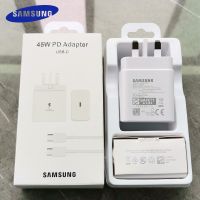 KOLT Digital} ที่ชาร์จใน Samsung 45W PD UK อะแดปเตอร์ชาร์จเร็วสุดสาย Type C สำหรับ Galaxy S20 S21 S22 S23 Note 20 Ultra 10 Z พับได้4 3 2