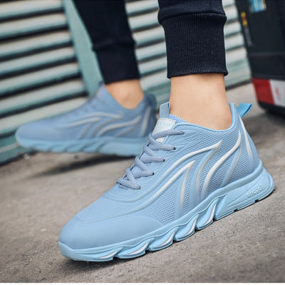 Men Running Shoes sky blue casual Sneakers red Lightweight Sport Outdoor Men Sport Shoes Outdoor Walking Jogging shoes