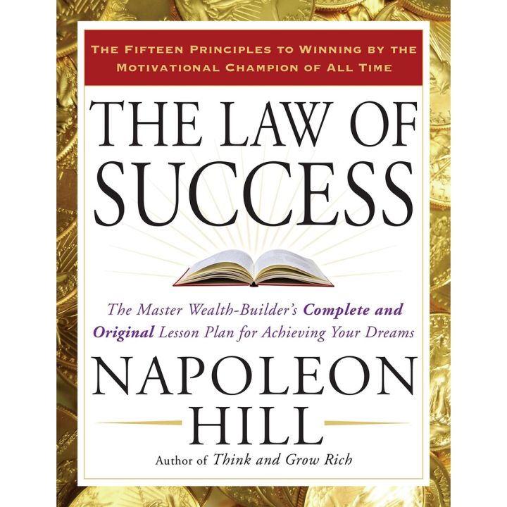 Add Me to Card ! &gt;&gt;&gt;&gt; The Law of Success: The Master Wealth-Builders Complete and Original Lesson Plan for Achieving Your Dreams พร้อมส่ง