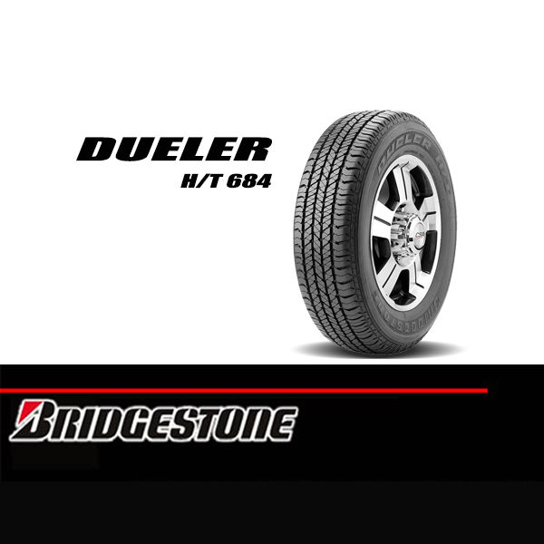 ยางรถยนต์-ขอบ17-bridgestone-265-65r17-รุ่น-dueler-ht-d684ii-4-เส้น-ยางใหม่ปี-2023-made-in-thailand