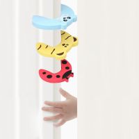 ☸▤♛ 5Pcs/Lot Protection Baby Safety Cute Animal Security Door Stopper Baby Daily Card Child Lock Protection Finger Protector Baby