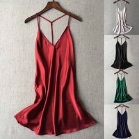 〖Gesh department store〗New Ladies Nightwear Women Female Sleep Mini Dress Lingerie cute Sleepwear Sexy Sling Nightdress Women 39;s Nightgown