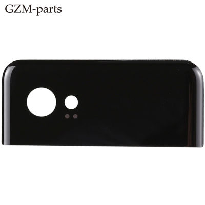GZM-parts อะไหล่โทรศัพท์มือถือฝาหลังฝาครอบเลนส์กระจกด้านบนสำหรับ Google Pixel 2XL/2 XL-iewo9238