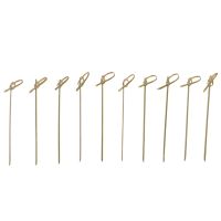 300 Knotted Bamboo Skewers Cocktail Sticks Party Tableware Cocktail Toothpicks