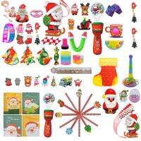 Christmas Advent Calendar 24 Days Countdown Calendar Toys Blinds Box Decompression Stress Relief Toy Set Advent Calendar Toy astonishing