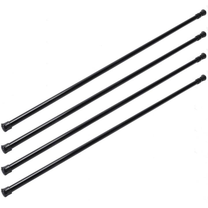 4X Extendable Telescopic Spring Loaded Net Voile Tension Curtain Rail