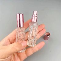 10ml Rose Gold Glass Portable Perfume Empty Travel Small Spray Bottle Sub-bottle Refillable Perfume Bottle Cosmetic