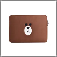 ⭐️พร้อมส่ง⭐️ กระเป๋าคอมพิวเตอร์ Cartoon Brown bear Laptop Bags 11-15.6นิ้ว