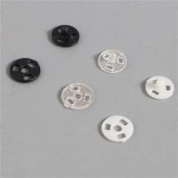 30 Sets (2pcs/Set) Plastic Snap Fasteners Press Button Stud Sewing Accessories For Clothes Doll Making Round Hidden Button 4mm Haberdashery