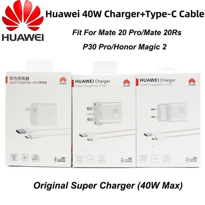 Original Huawei EU Supercharge Mate 9 10 20 P10 Plus P20 Pro Honor
