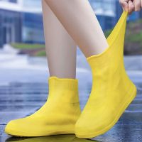 Waterproof Shoe Cover Rainproof Anti-Slip Thickened Wear-Resistant Adult Rainy Day Washable Repeated Silicone