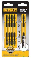 Dewalt DWA2SD110 PH.2 X 110mm Double Ended Phillips Magnetic Screwdriver Bit 5 + 1 Magnetic Sleeve