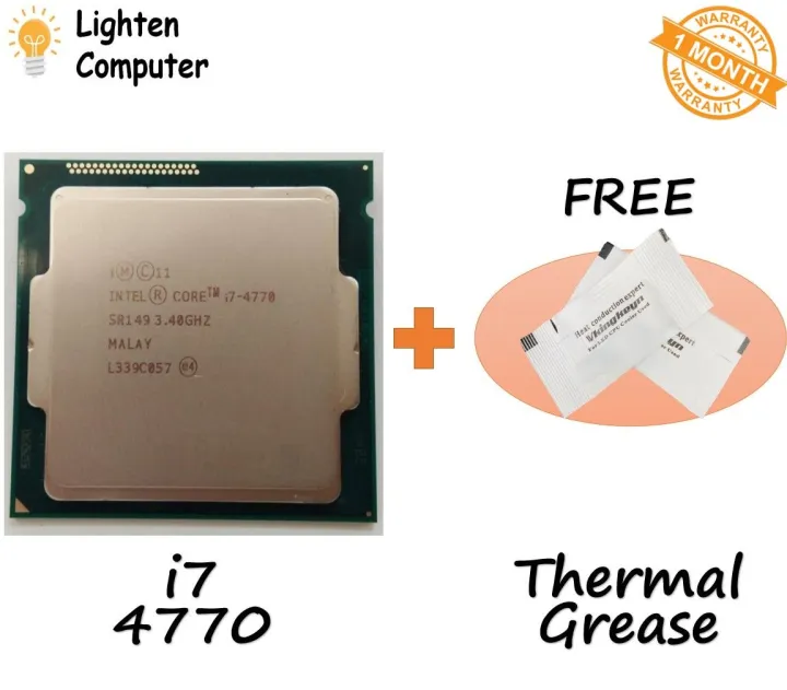 CPU Core Intel i7-4770 3.40GHz ずっと気になってた