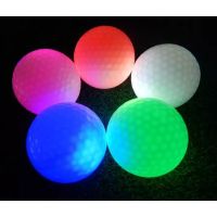 ลูกกอล์ฟมีไฟ (led golf ball) สินค้าพร้อมส่งในไทย