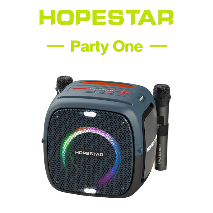 HOPESTAR Party One RGB Lighting Wireless Bluetooth Speaker | Lazada