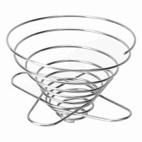 Espresso Coffee Filter Net Foldable Coffee Filter Cup Holder Drip Coffee Maker Refillable Spring Style Brewer