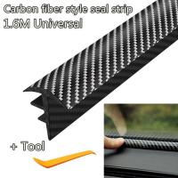 【CW】 1.6m Dashboard Sticker Strip Interior Decoration Rubber Car Dust