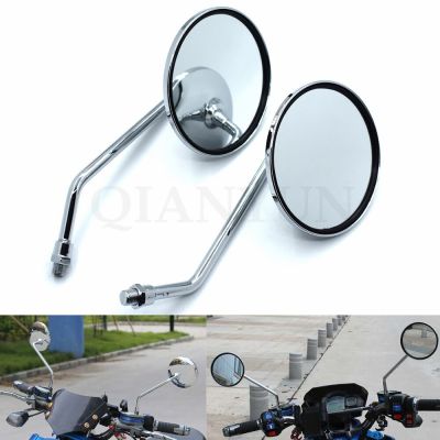 Universal Motorcycle Back Side Mirrors Motorbike Rear View Mirror 8mm 10mm Thread  For HONDA CB400 CBR250 CBR400 CB-1 HORNET Mirrors