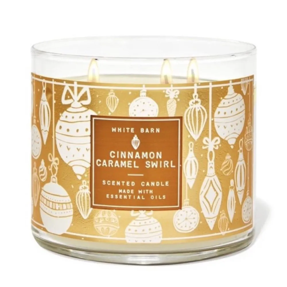 bath and body works spiced gingerbread swirl candle