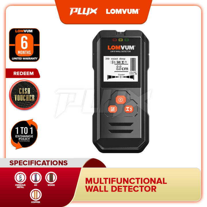 LOMVUM Wall Detector Metal Wood Multifunction Wall Scanner with ...