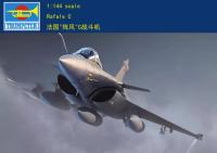 ทรัมเป็ตเตอร์1/144 03912ฝรั่งเศส Rafale C ชุดอาคารชุดประกอบโมเดล