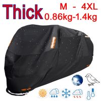 300D thick Motorcycle Covers Black Design Waterproof Motors Dust Rain Snow UV Protector Cover Indoor Outdoor M L XL XXL 3XL 4XL Covers