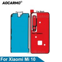 Aocarmo 10 Mi10 Sticker And Back Cover Adhesive Housing Battery Rear Glue Tape