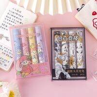 [COD] Cartoon ultra-soft head highlighter large-capacity student key marker pen high-value note-taking wholesale