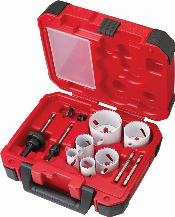 Milwaukee 49224095 10pc Electricians Hole Dozer Hole Saw Kit