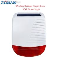 ♟☒ZONAN-Outdoor Sem Fio Strobe Alto-Falante Burglar De Segurança Alarme 433MHz SN40