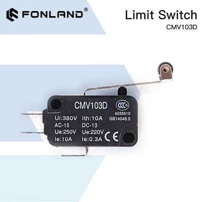 FONLAND High Quality Small Limit Switch CMV103D Momentary Micro Switch Long Handle for CO2 Laser Cutting machine