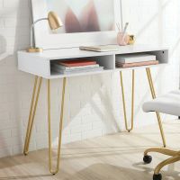 Hairpin Writing Desk Multiple Finishes