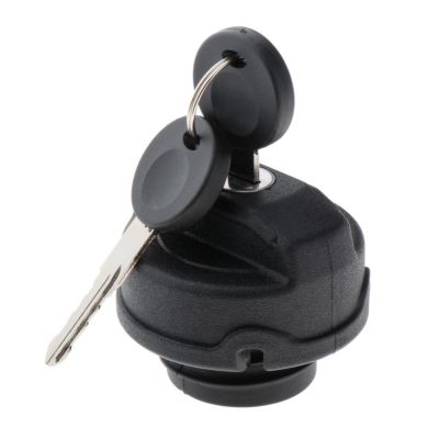 Car Locking Cap with 2 Keys Replacements for Beetle Caddy fuel tank cap Cover plastic to Use