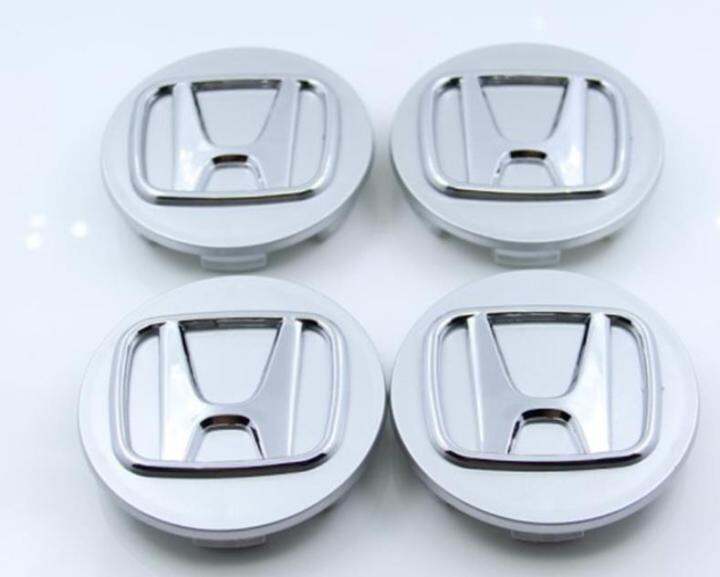 4pcs 69MM Honda Emblem Wheel Center Cap Sticker Car Wheel Center Hubs