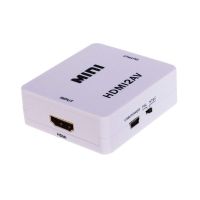 PRO+++ โปรโมชั่น ตัวแปลงสัญญาณ Hdmi to Av Converter Adapter มีบริการจัดส่ง อะ แด ป เตอร์ อะแดปเตอร์ รถยนต์