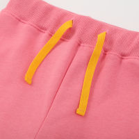 【cw】 Autumn New Girls Sweater Trousers Terry Knit Breathable Outdoor Casual Childrens Trousers ！