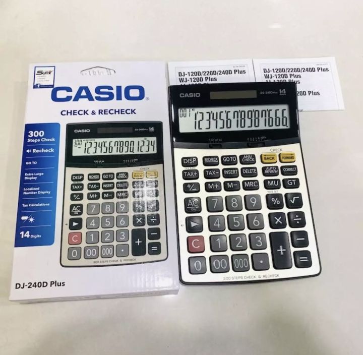 casio-เครื่องคิดเลข-dj-240d-plus-14-หลัก-ของแท้100-ประกันศูนย์เซ็นทรัลcmg2-ปี-calculators-dj-240d-plus-เครื่องคิดเลขตั้งโต๊ะ-casio-dj-240d-plus-dj240