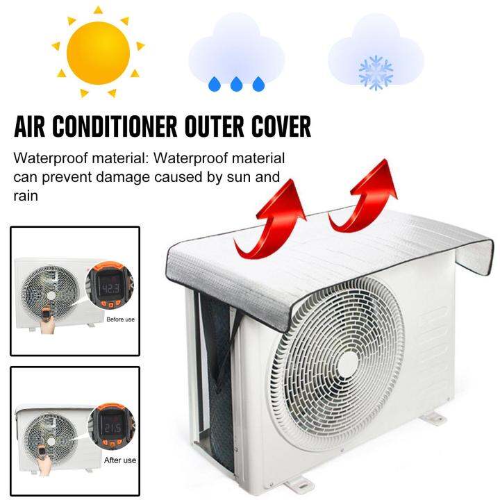 Air Conditioner Outer Cover Air Conditioner DustProof Cover Host
