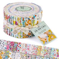 Dailylike 45pcs /roll 6x100cm Cotton Jelly Roll Strips Fabric For Patchwork Needlework Sewing Quilting Printed Doll Cloth Fabric Cleaning Tools