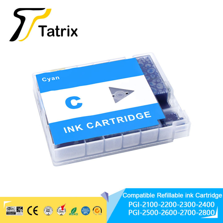 2022tatrix-สำหรับ-canon-pgi2700-pgi2700xl-ตลับหมึกรีฟิล-maxify-ib4070ib4170mb5070mb5170mb5370mb5470เครื่องพิมพ์หมึกย้อมสี