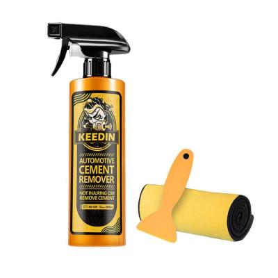 Cement Remover for Car Concrete Remove Cement Dissolver Cement Stain Cleaner Cement Stain Remover Mild Formula Deep Cleaning for Metal Automobile outgoing