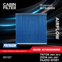 [PM2.5] ไส้กรองแอร์ MITSUBISHI TRITON CEDIA PAJERO SPACE WAGON มิตซูบิชิ ไทรทัน ซีเดีย #99132