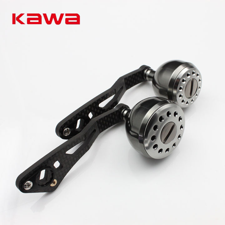 kawa-new-model-high-quality-strong-carbon-fiber-fishing-reel-handle-for-water-drop-reel-hole-size-8x5mm-and-7-4mm-together